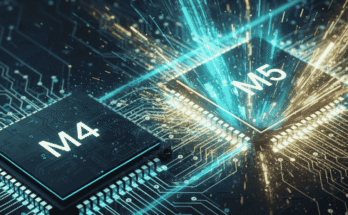 M4 VS M5 chip