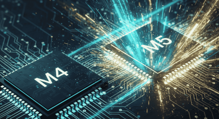M4 VS M5 chip