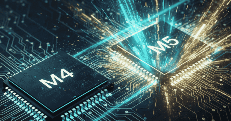 M4 VS M5 chip