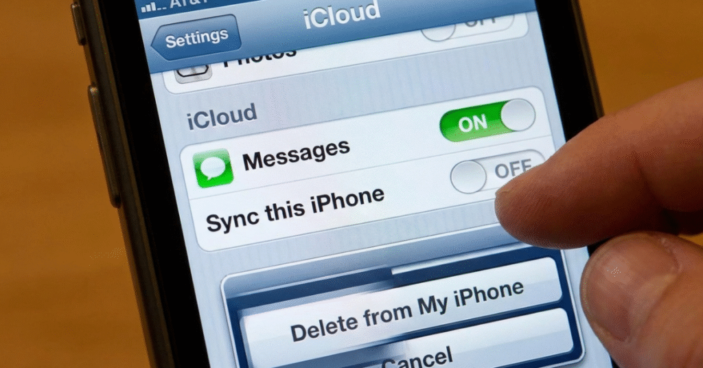  Delete Messages from iCloud