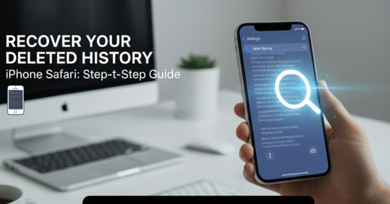 recover your deleted iphone history
